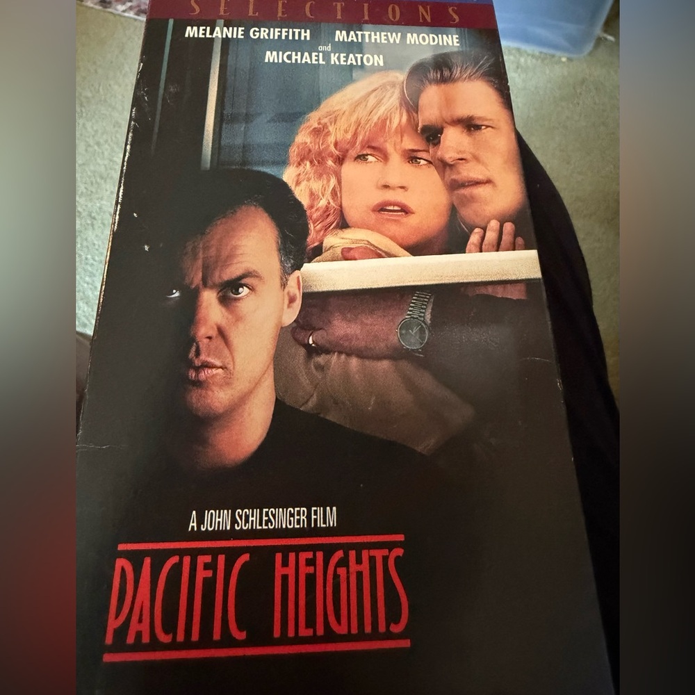Pacific Heights VHS Tape, only viewed twice